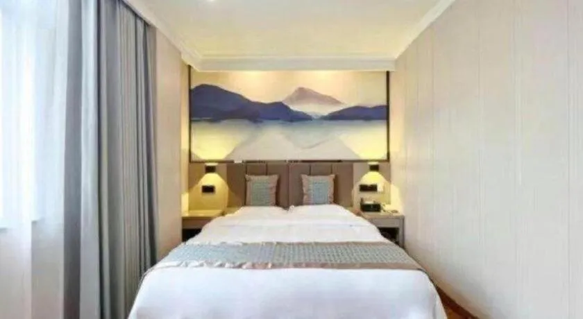 Bed in GreenTree Inn MaAnshan Economic Development District Hongqi South Road Express Hotel