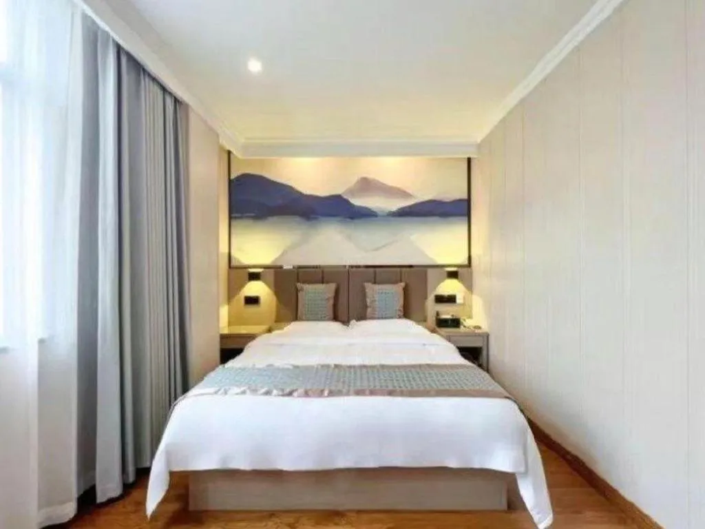 Bed in GreenTree Inn MaAnshan Economic Development District Hongqi South Road Express Hotel