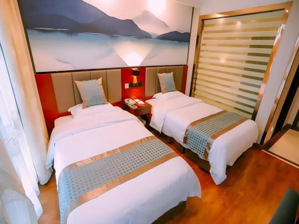 Bed in GreenTree Inn MaAnshan Economic Development District Hongqi South Road Express Hotel
