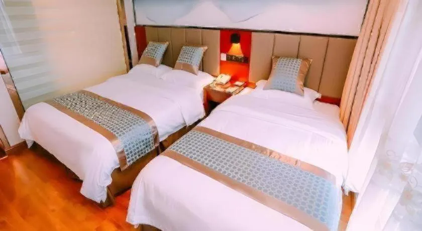 Bed in GreenTree Inn MaAnshan Economic Development District Hongqi South Road Express Hotel