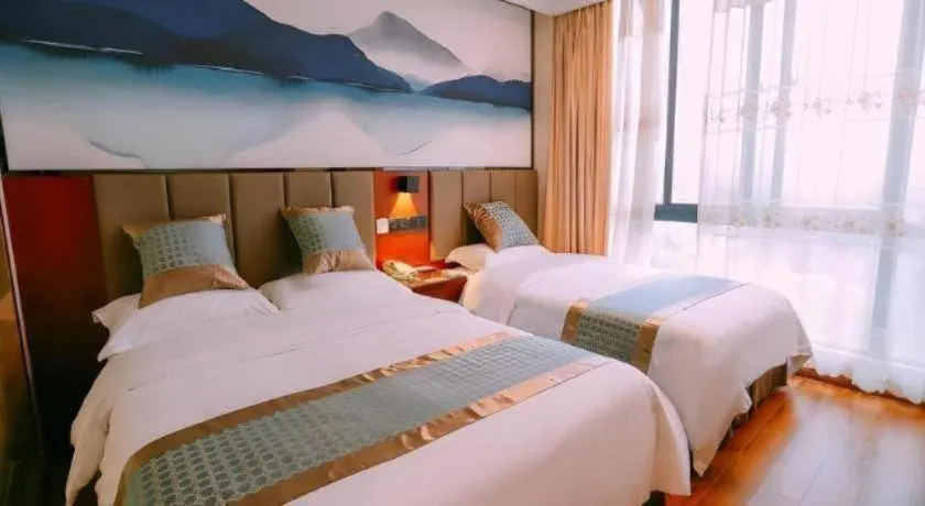 Bed in GreenTree Inn MaAnshan Economic Development District Hongqi South Road Express Hotel