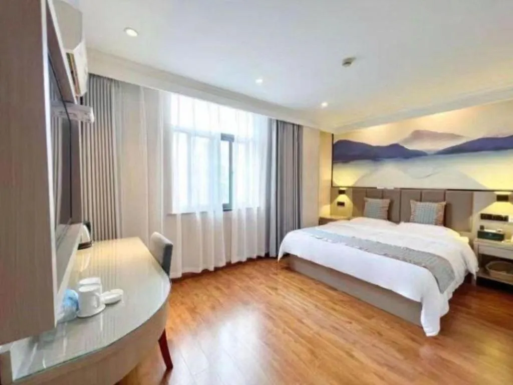 Bed in GreenTree Inn MaAnshan Economic Development District Hongqi South Road Express Hotel