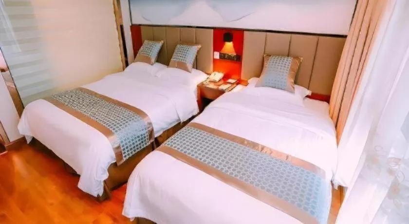 Bed in GreenTree Inn MaAnshan Economic Development District Hongqi South Road Express Hotel