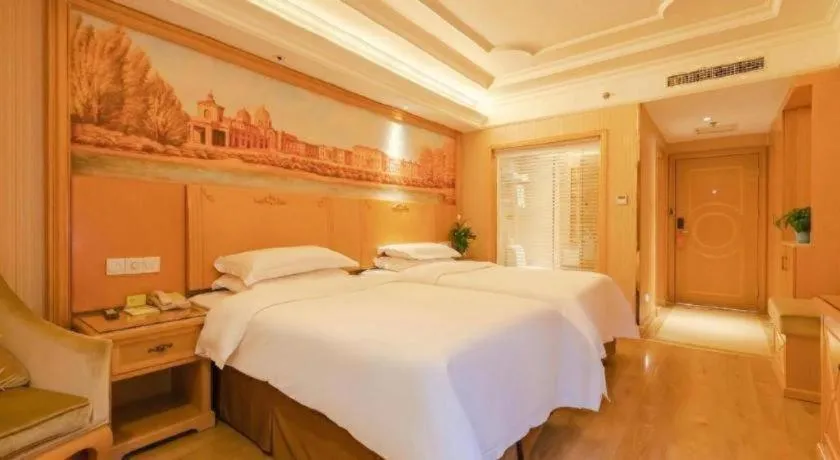 Bed in Vienna International Hotel Lhasa Potala Palace