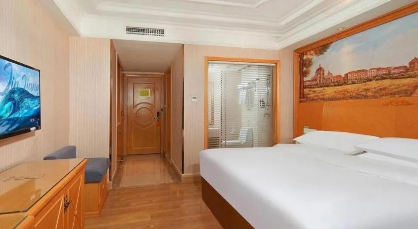 Bed in Vienna International Hotel Lhasa Potala Palace