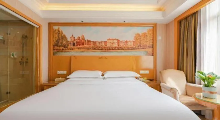 Bed in Vienna International Hotel Lhasa Potala Palace