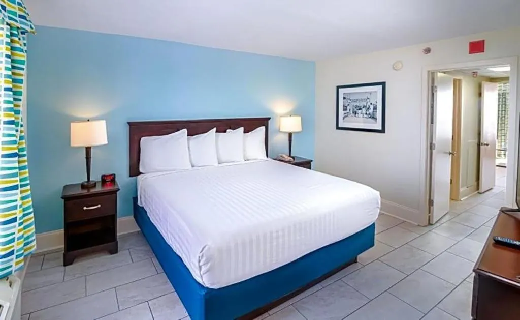 Bed in Sand Castle Resort by Patton Hospitality