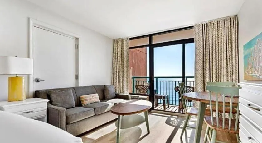 Bed in Sand Castle Resort by Patton Hospitality