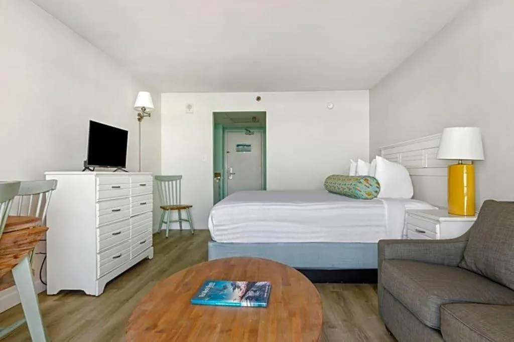 Bed in Sand Castle Resort by Patton Hospitality