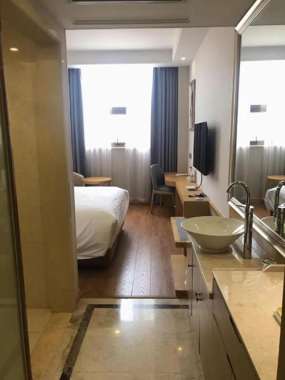 Bed in Vienna Jiangsu Wuxi Railway Station -Domestic Guest