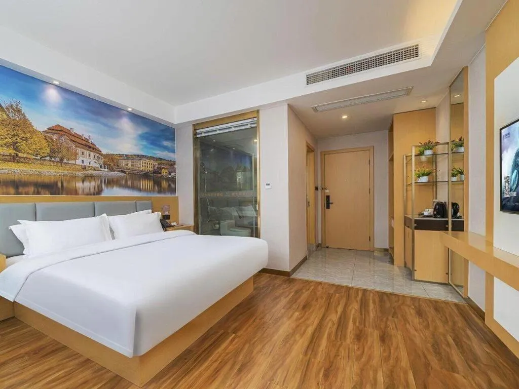 Bed in Vienna Jiangsu Wuxi Railway Station -Domestic Guest