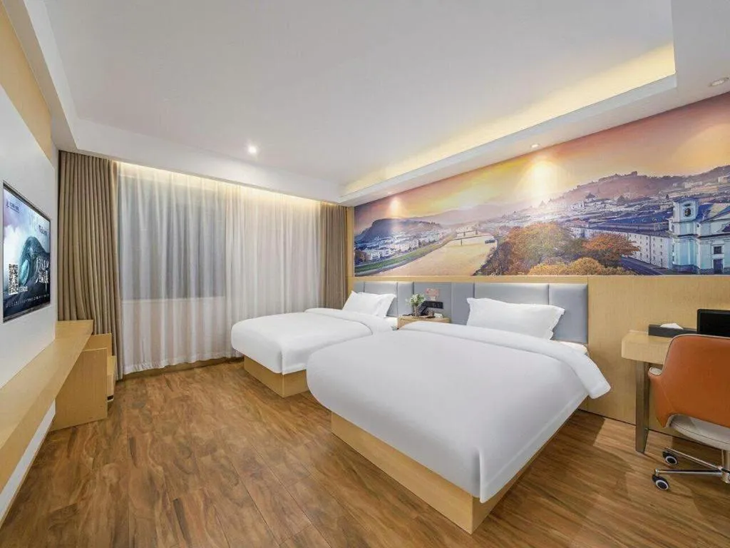 Bed in Vienna Jiangsu Wuxi Railway Station -Domestic Guest