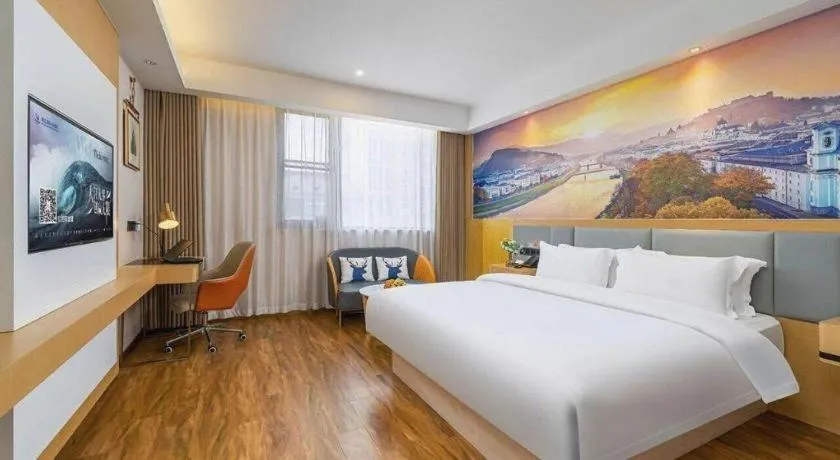 Bed in Vienna Jiangsu Wuxi Railway Station -Domestic Guest