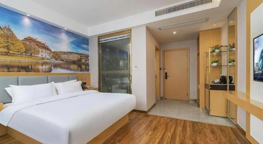 Bed in Vienna Jiangsu Wuxi Railway Station -Domestic Guest