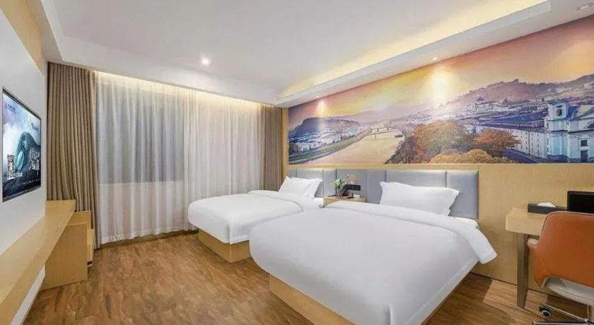 Bed in Vienna Jiangsu Wuxi Railway Station -Domestic Guest