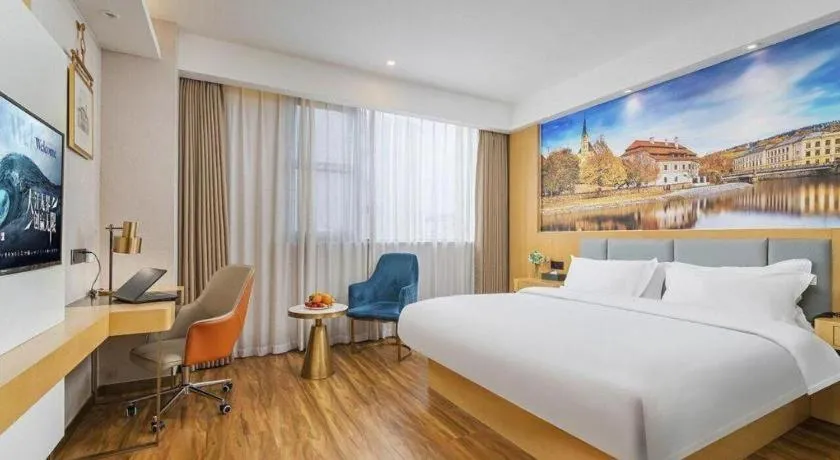 Bed in Vienna Jiangsu Wuxi Railway Station -Domestic Guest