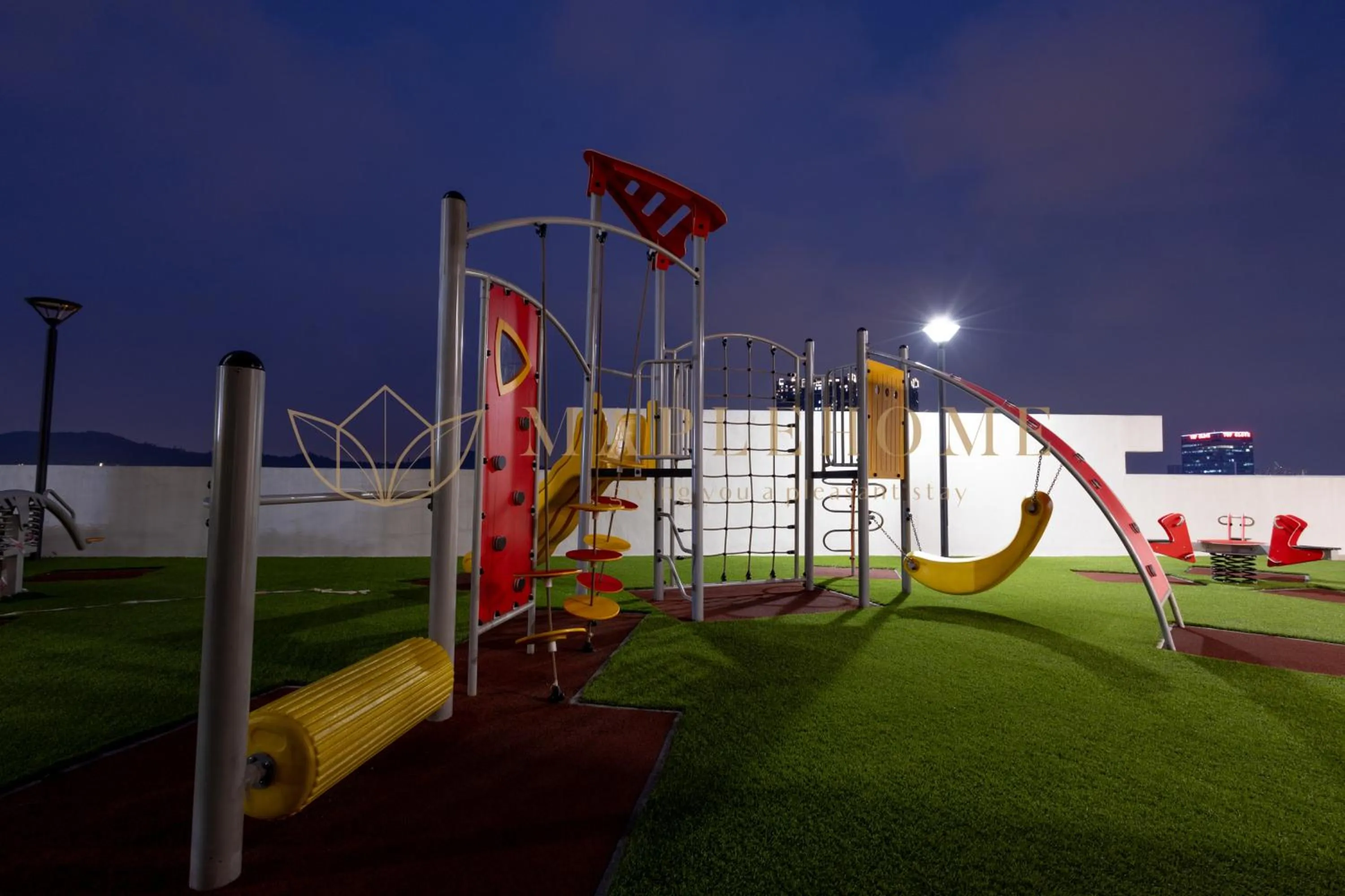 Children play ground in EduSentral Premier Suites Setia Alam