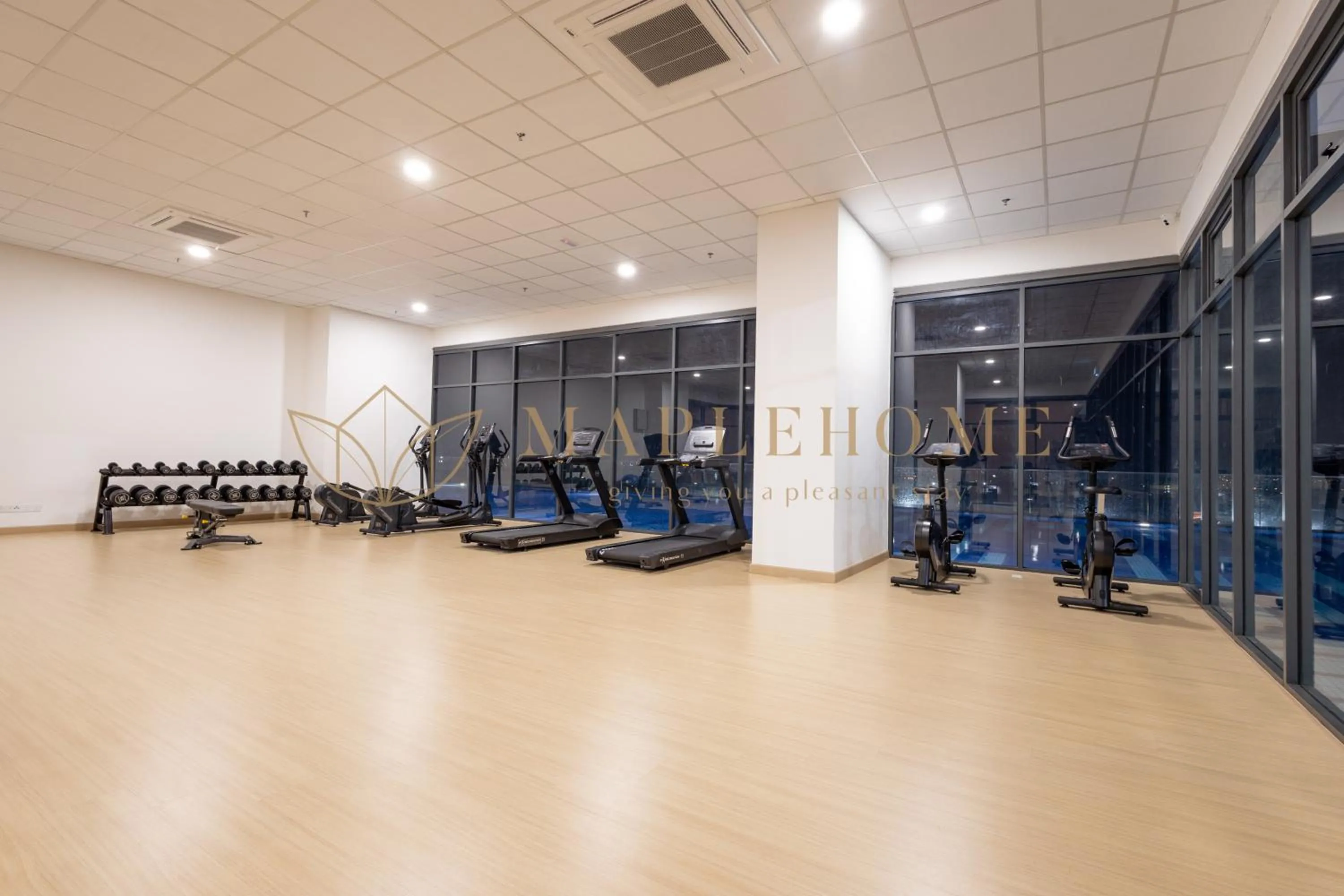 Fitness centre/facilities in EduSentral Premier Suites Setia Alam