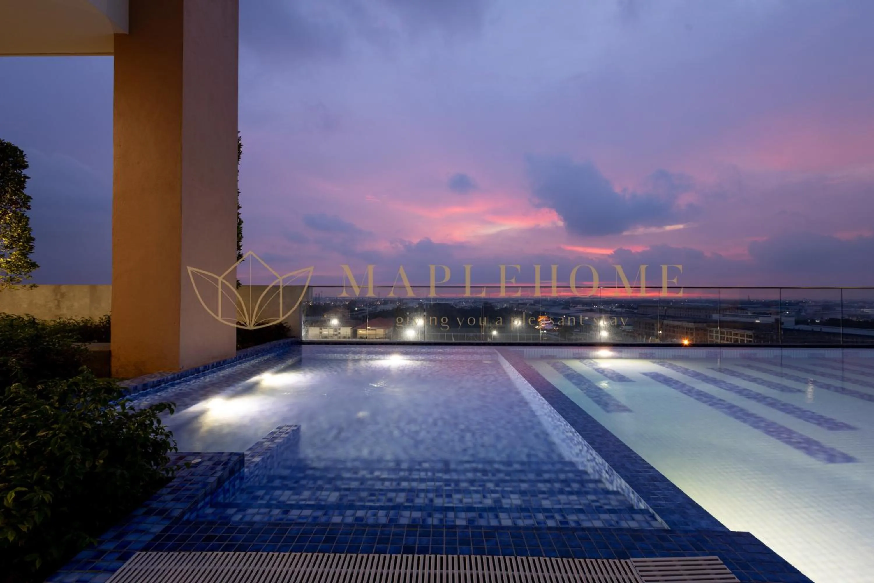 Hot Tub in EduSentral Premier Suites Setia Alam