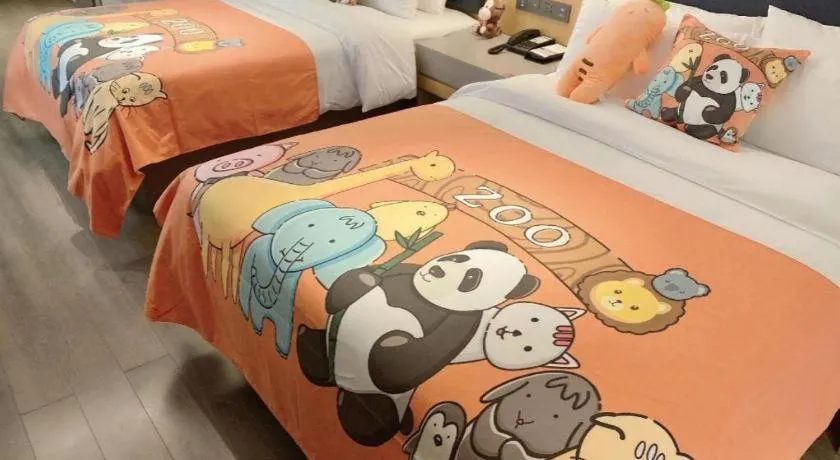 Bed in Home Inn Selected Guangzhou Zhujiang New Town Wuyangcun Metro Station