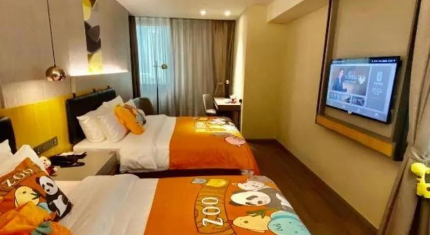 Bed in Home Inn Selected Guangzhou Zhujiang New Town Wuyangcun Metro Station