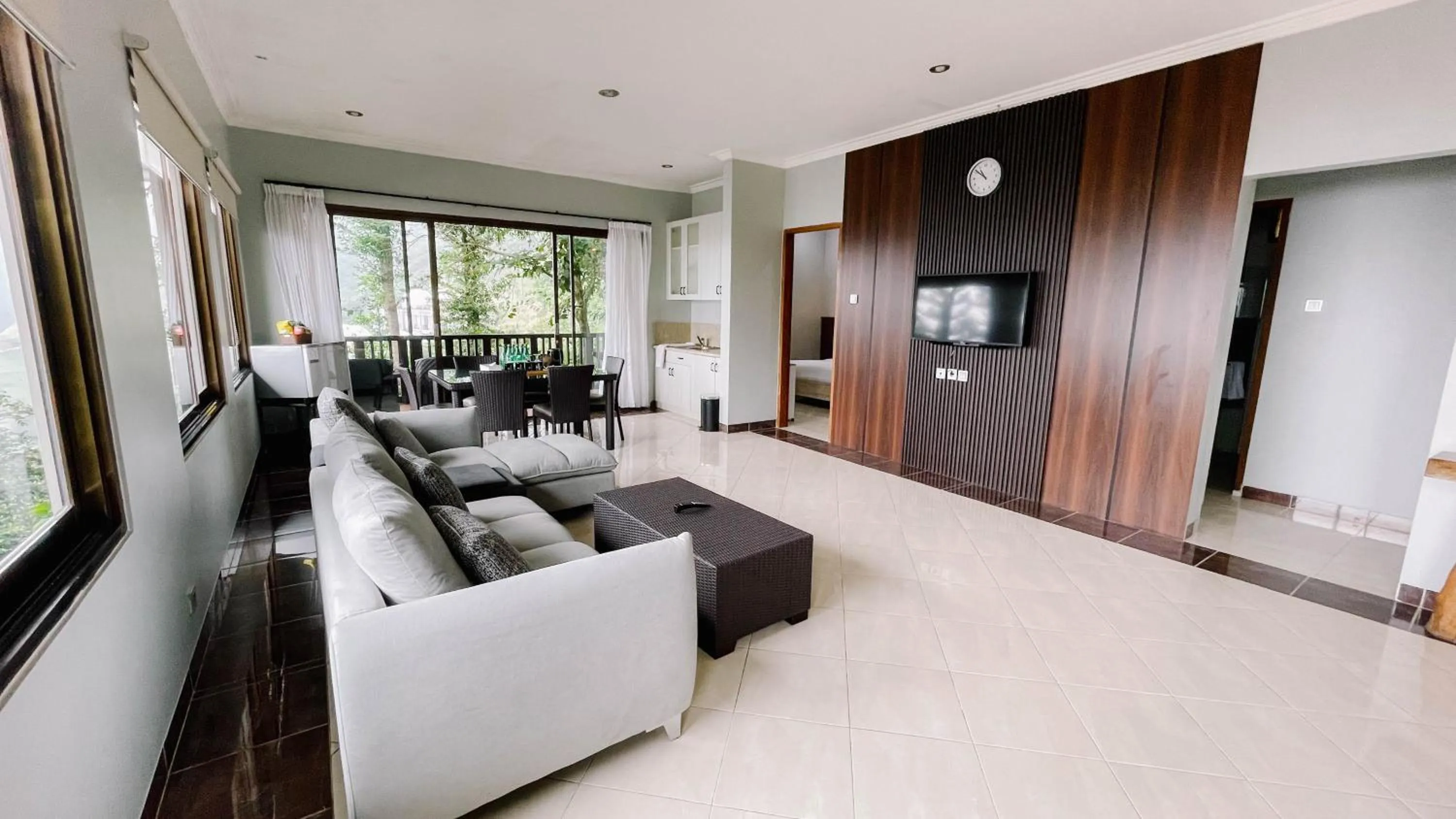 Living room in Damar Langit Resort