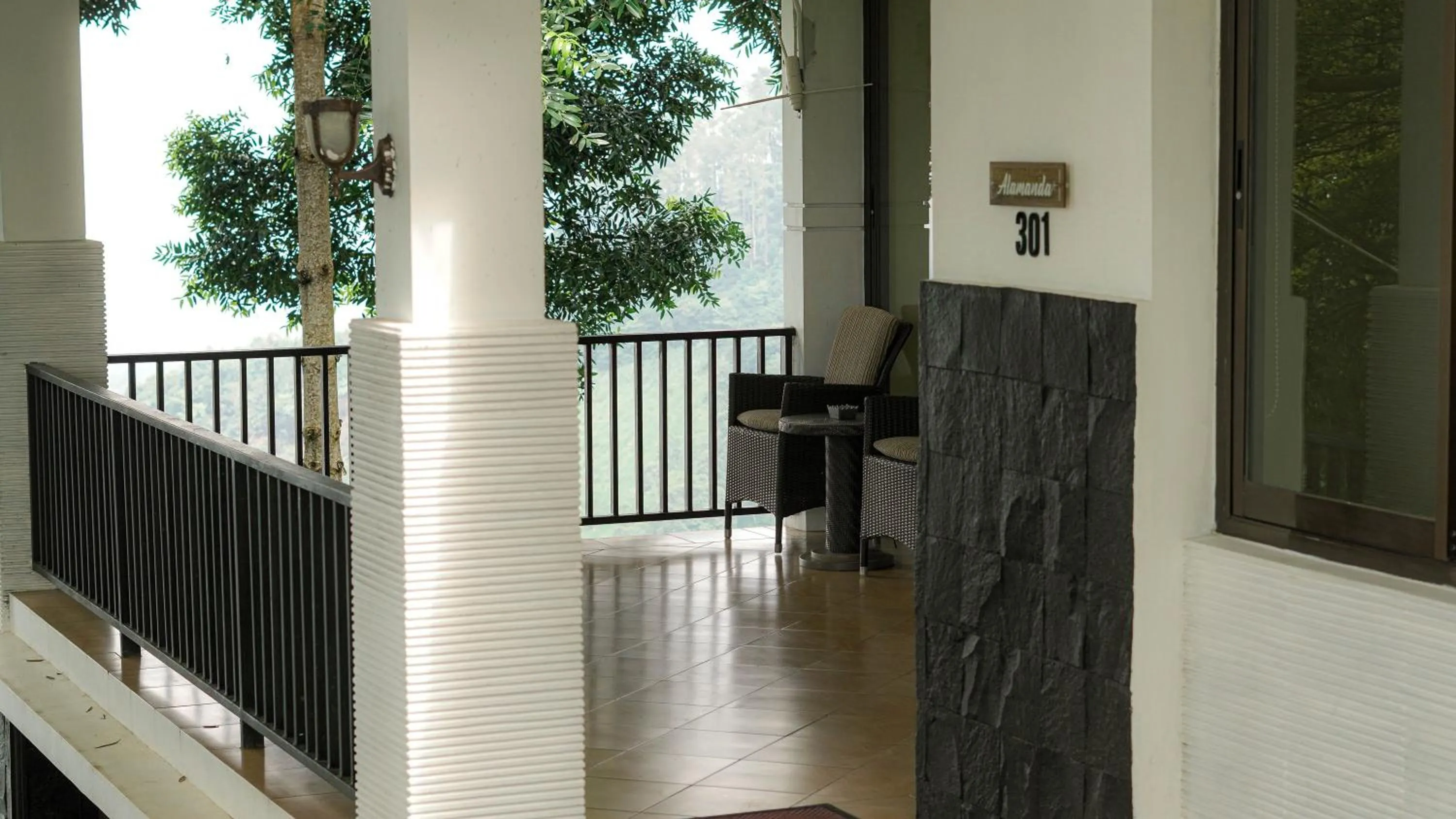 Balcony/Terrace in Damar Langit Resort