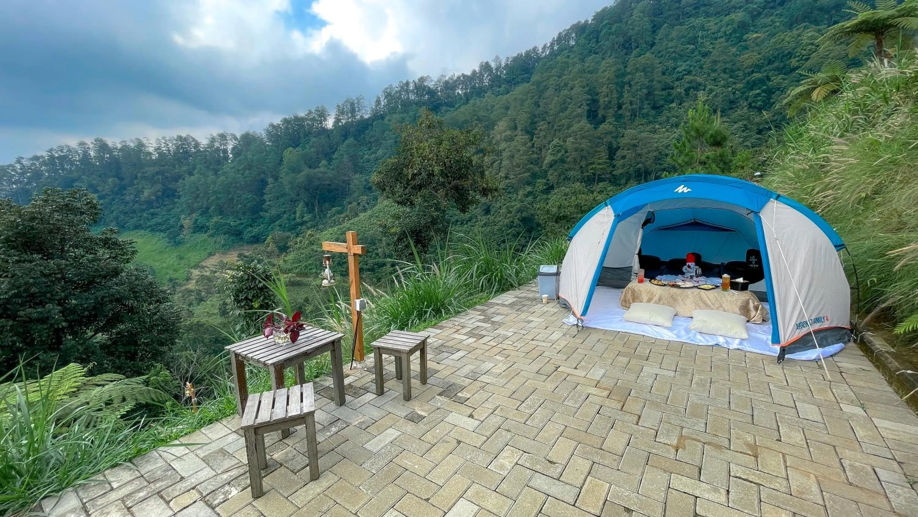 Natural landscape in Damar Langit Resort