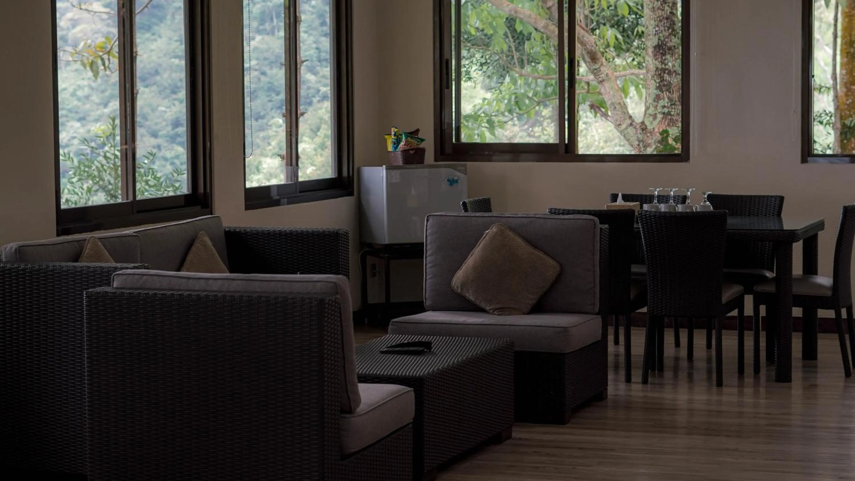 Living room in Damar Langit Resort