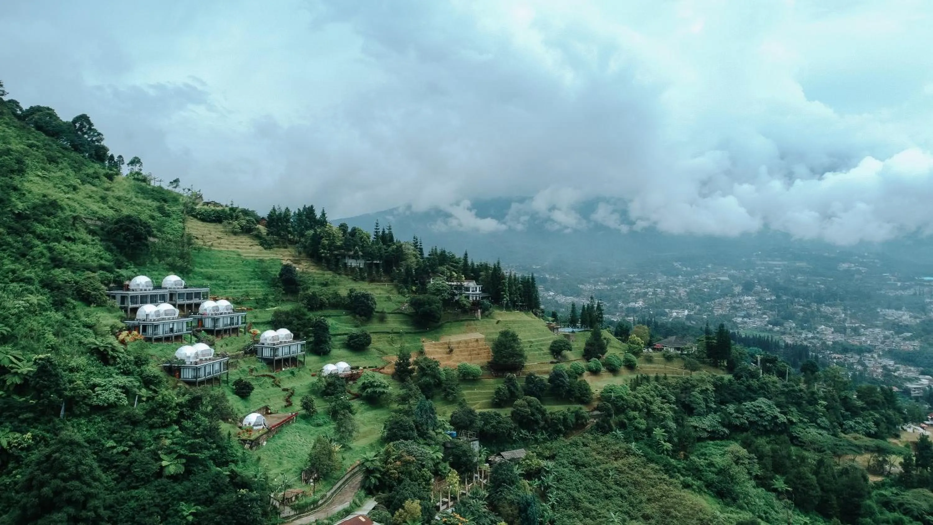 Natural landscape in Damar Langit Resort