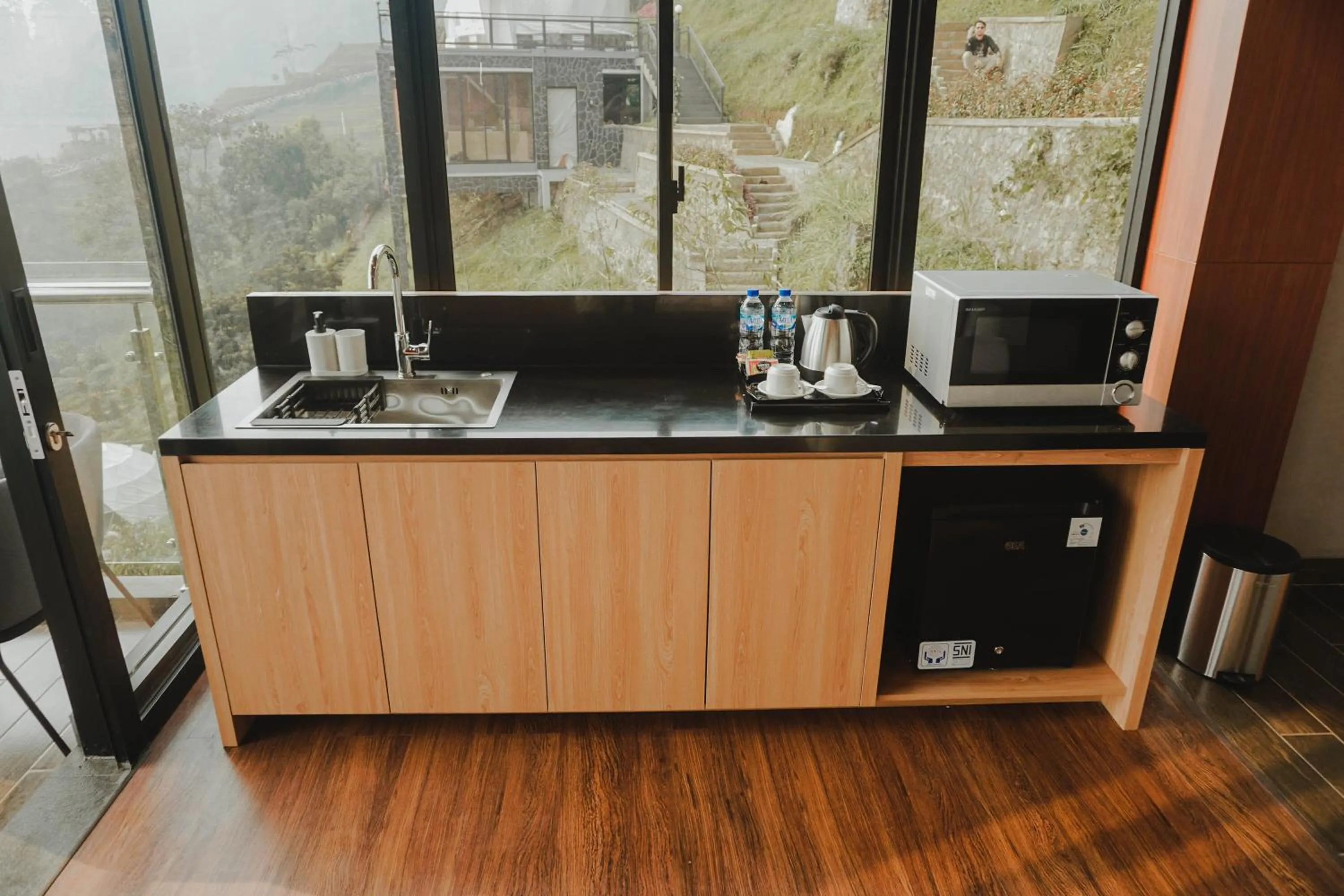 Coffee/tea facilities in Damar Langit Resort