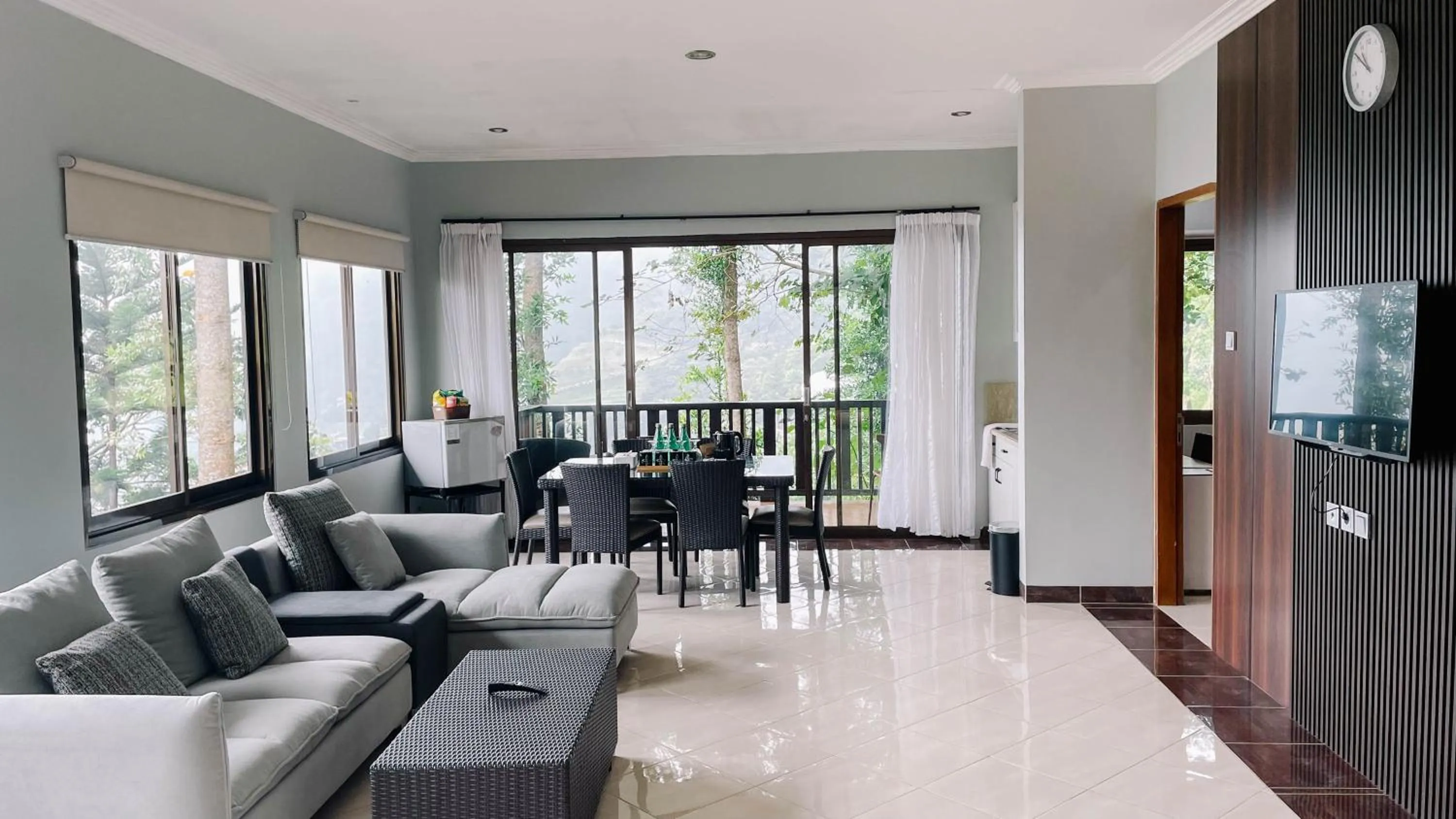 Living room in Damar Langit Resort