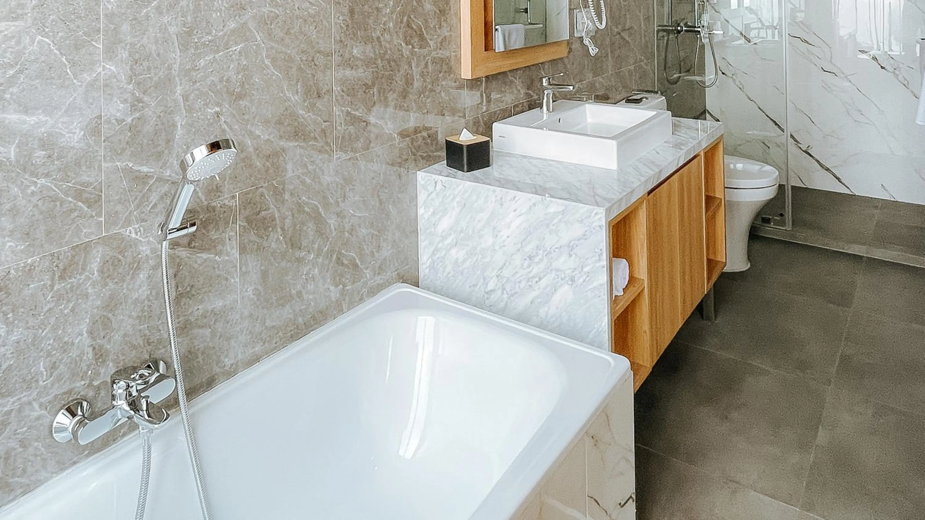 Bathroom in Damar Langit Resort