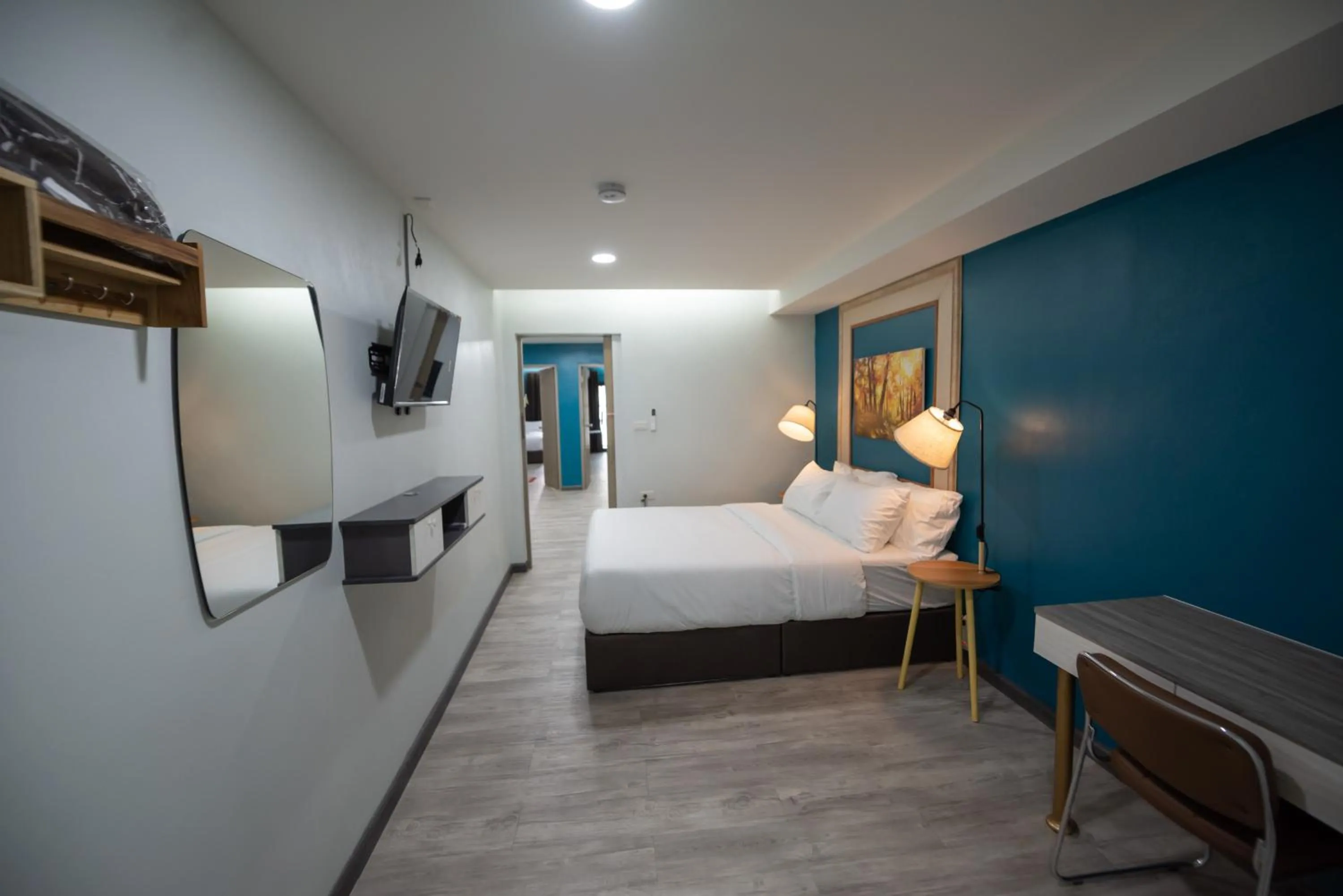 Bedroom, Bed in SkyLink Homes - Pattunaam - Airport Link & BTS Chidlom