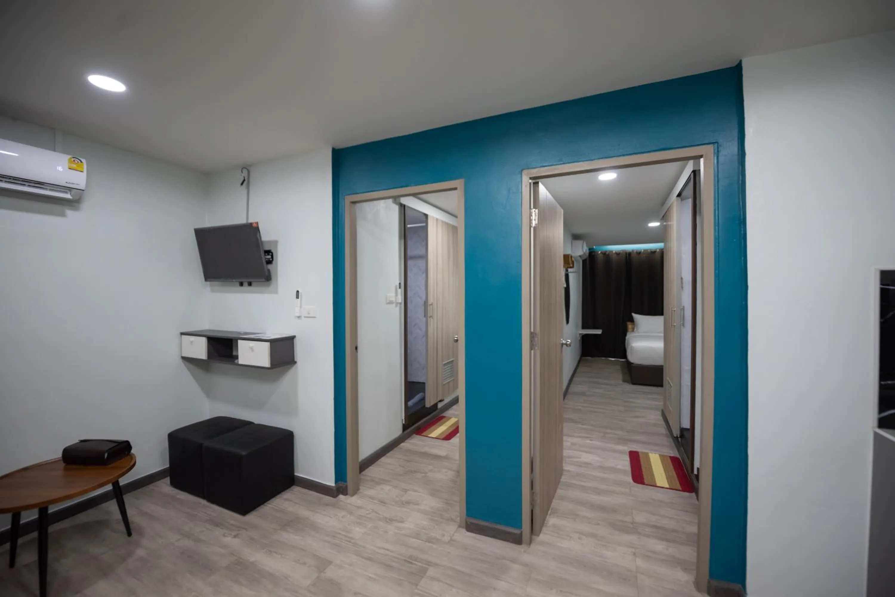 Living room in SkyLink Homes - Pattunaam - Airport Link & BTS Chidlom