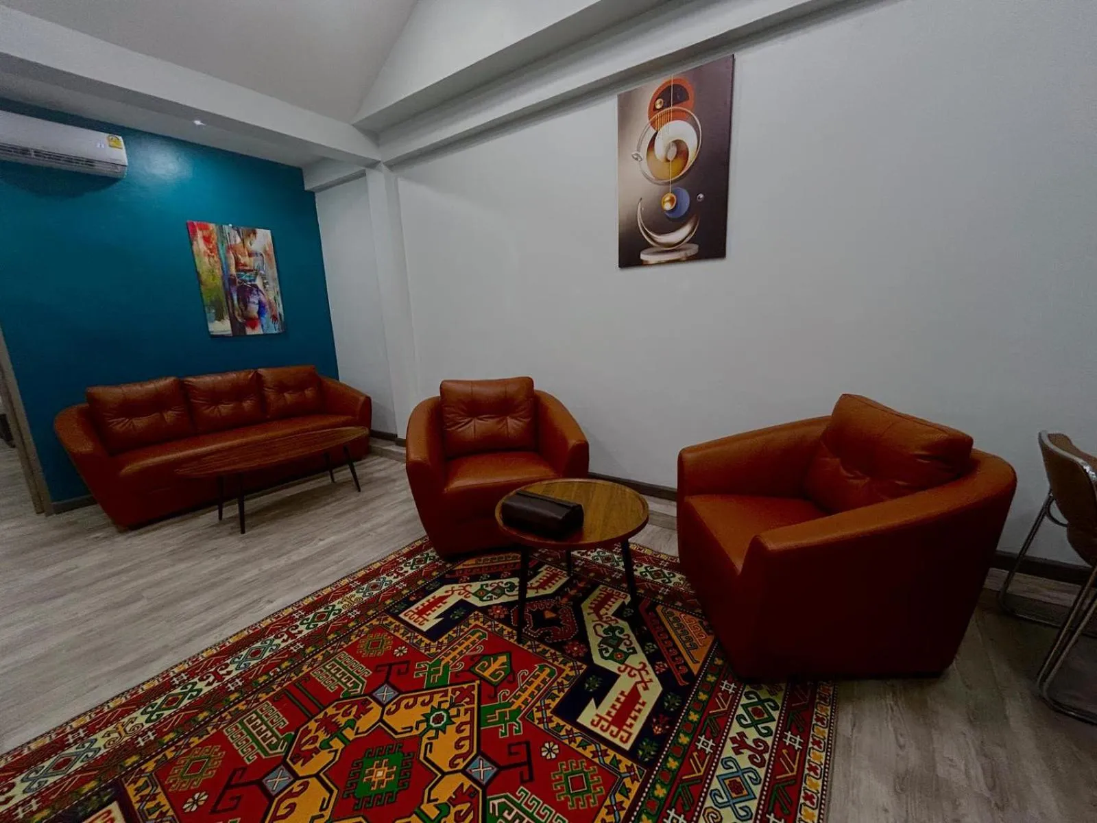 Living room in SkyLink Homes - Pattunaam - Airport Link & BTS Chidlom