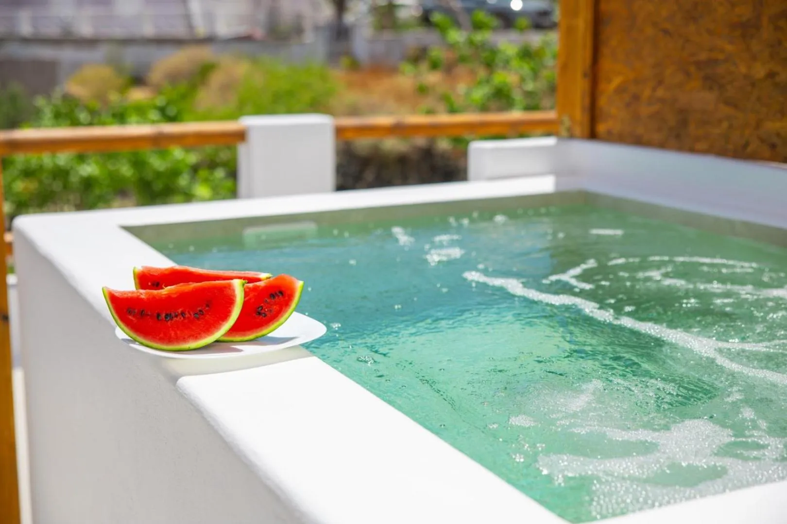 Hot Tub in Tre Fiori - The Retreat Suites