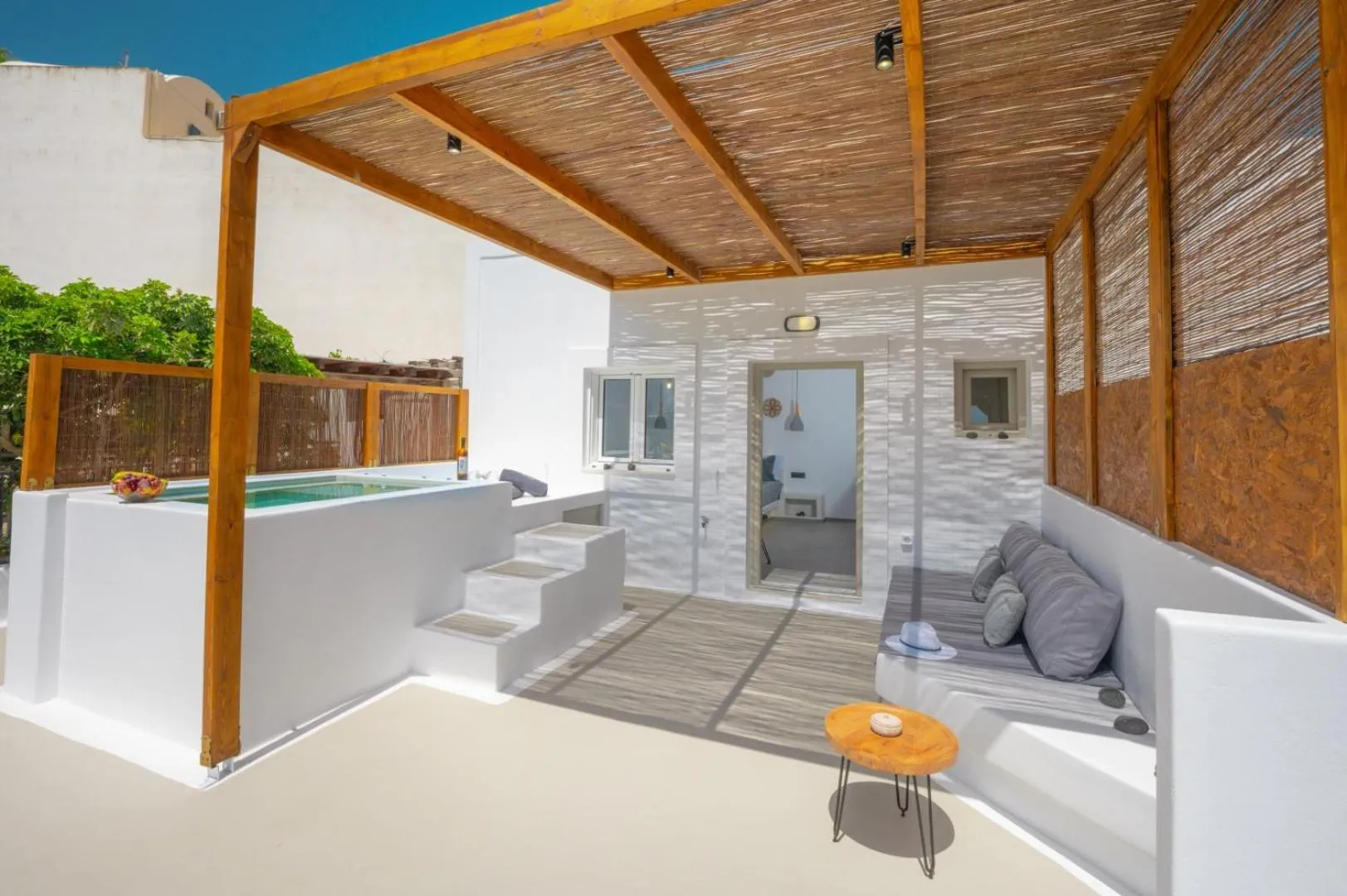 Patio in Tre Fiori - The Retreat Suites