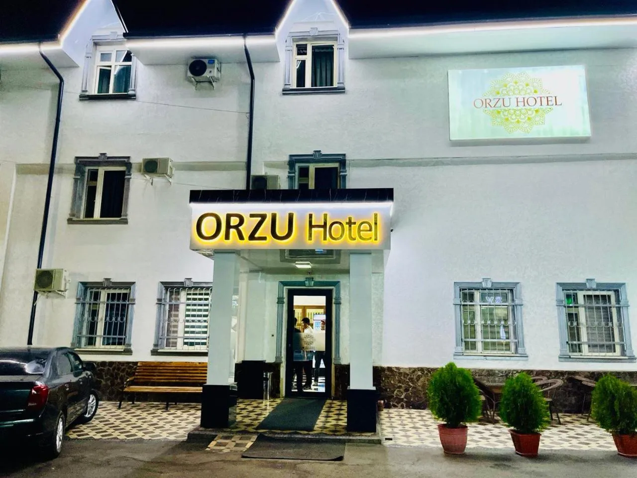 Property building in Orzu Hotel