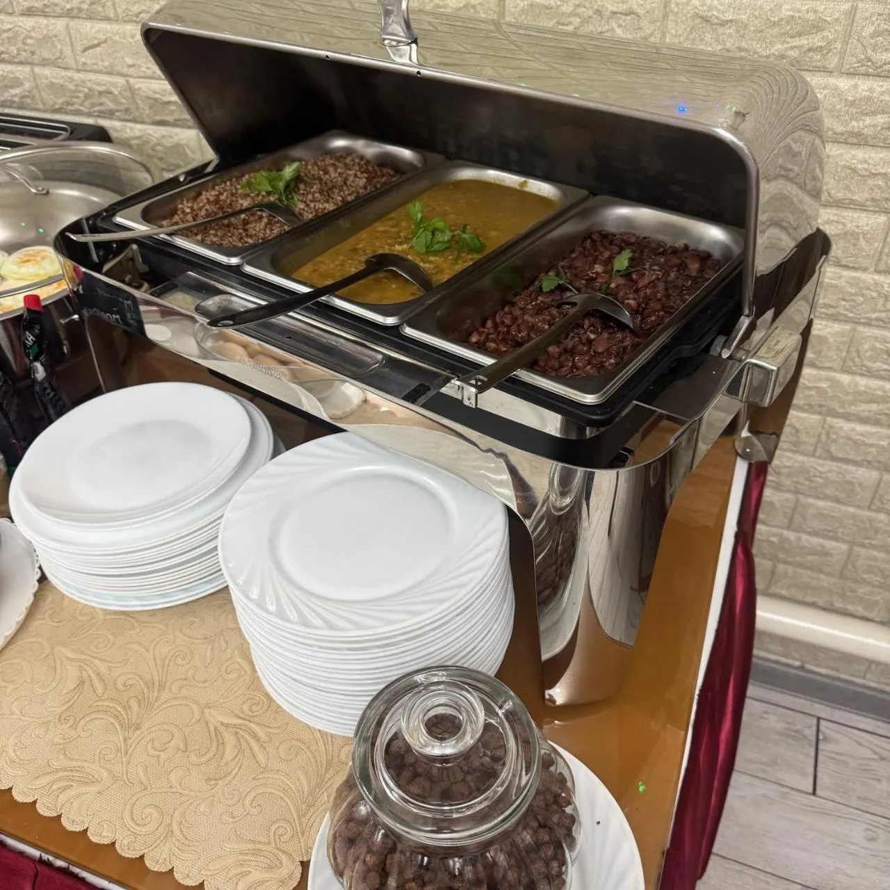 Breakfast in Orzu Hotel