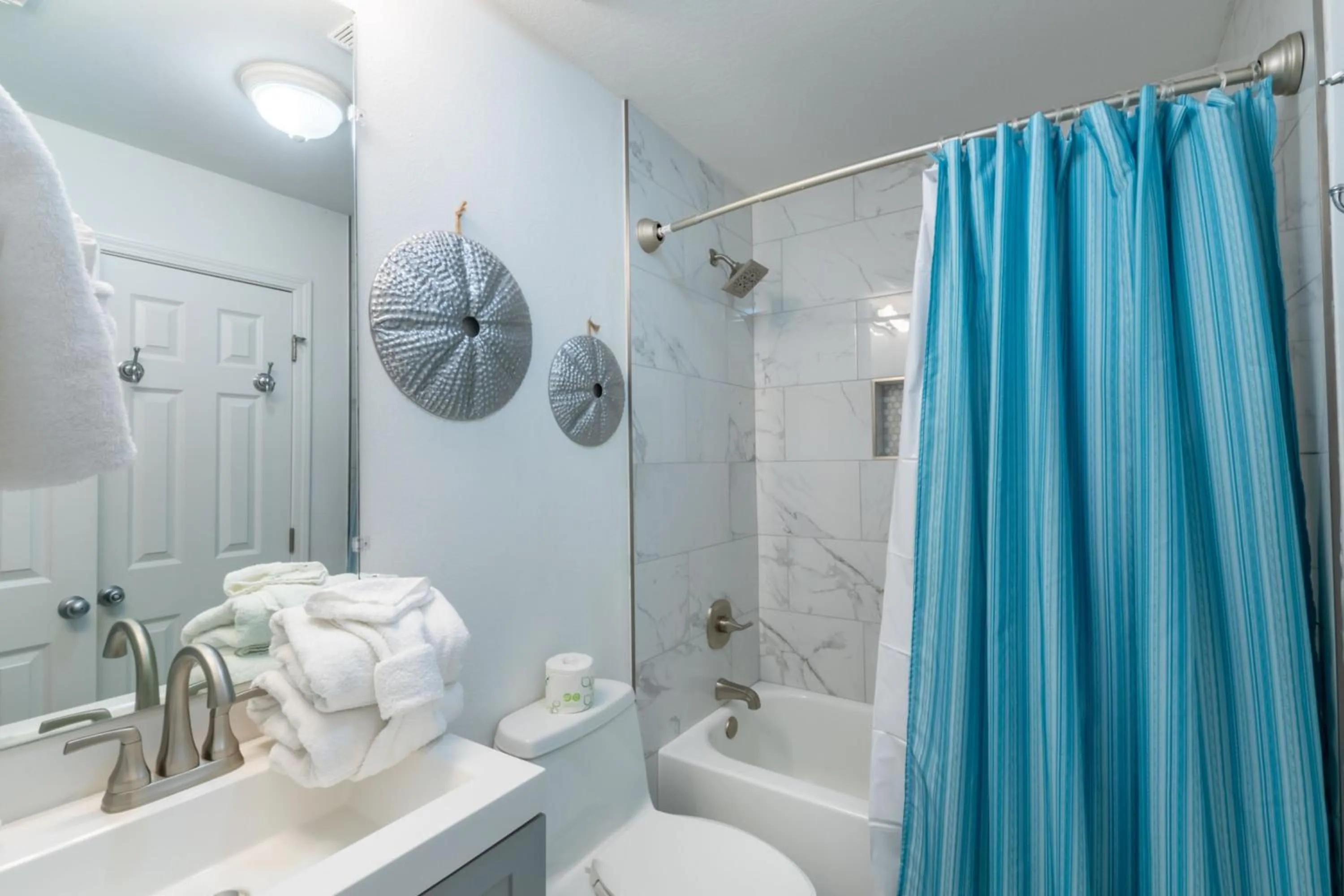 Bathroom in Lighthouse Condos Gulf Shores