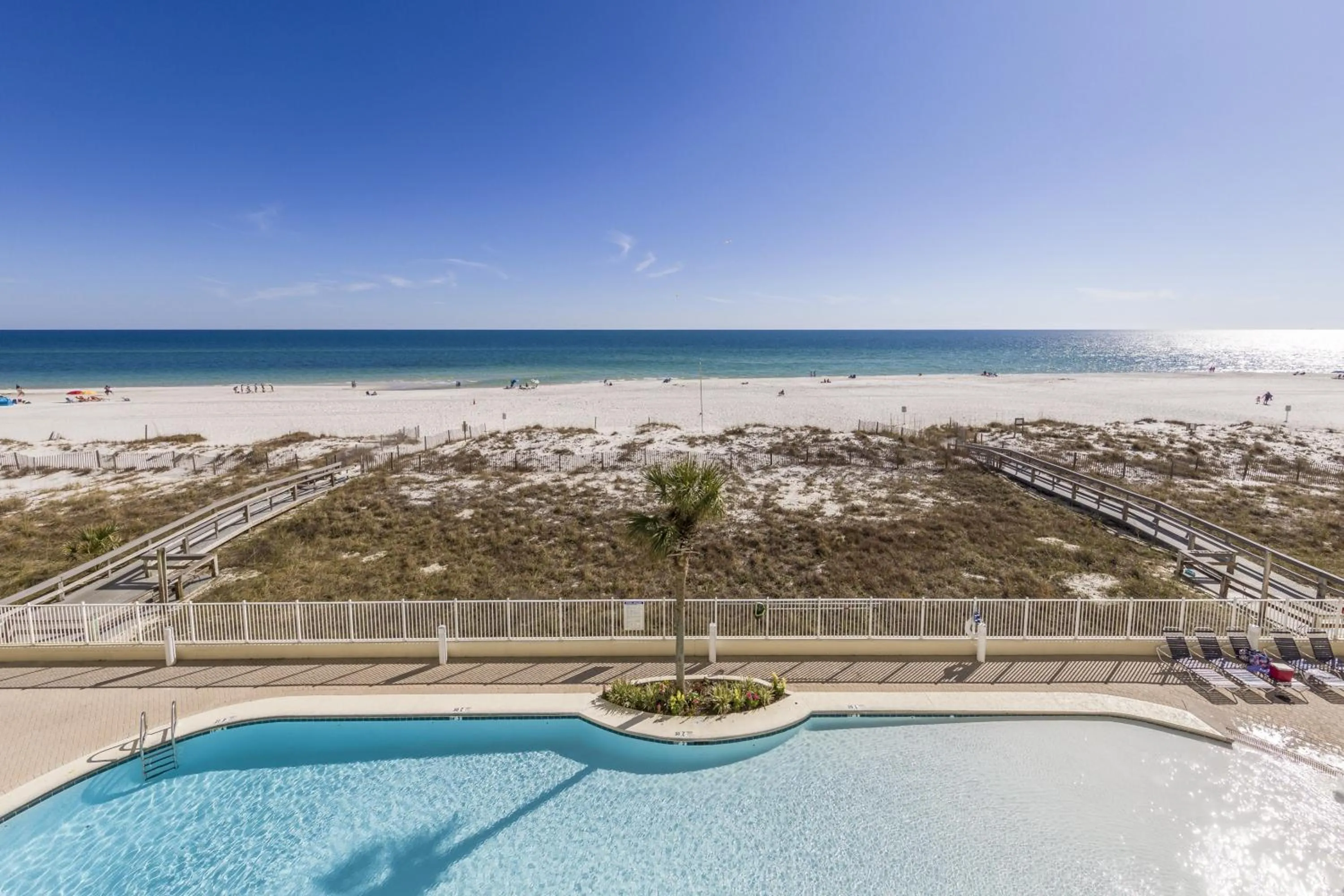 Beach in Lighthouse Condos Gulf Shores