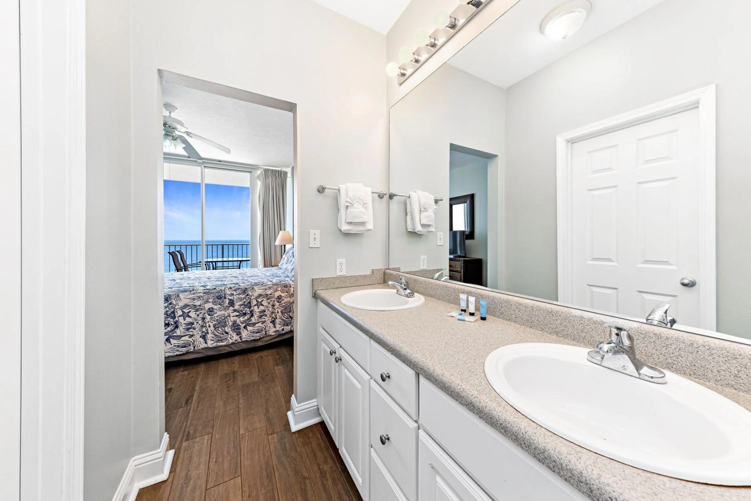 Bathroom in Lighthouse Condos Gulf Shores
