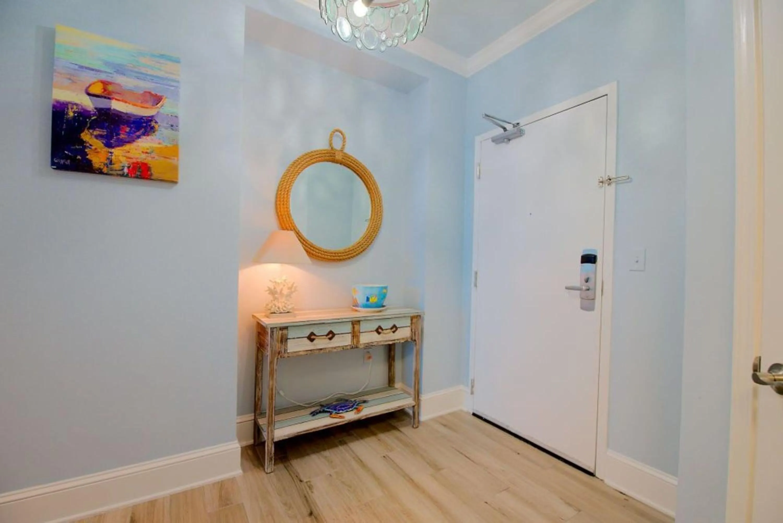 Decorative detail in Lighthouse Condos Gulf Shores