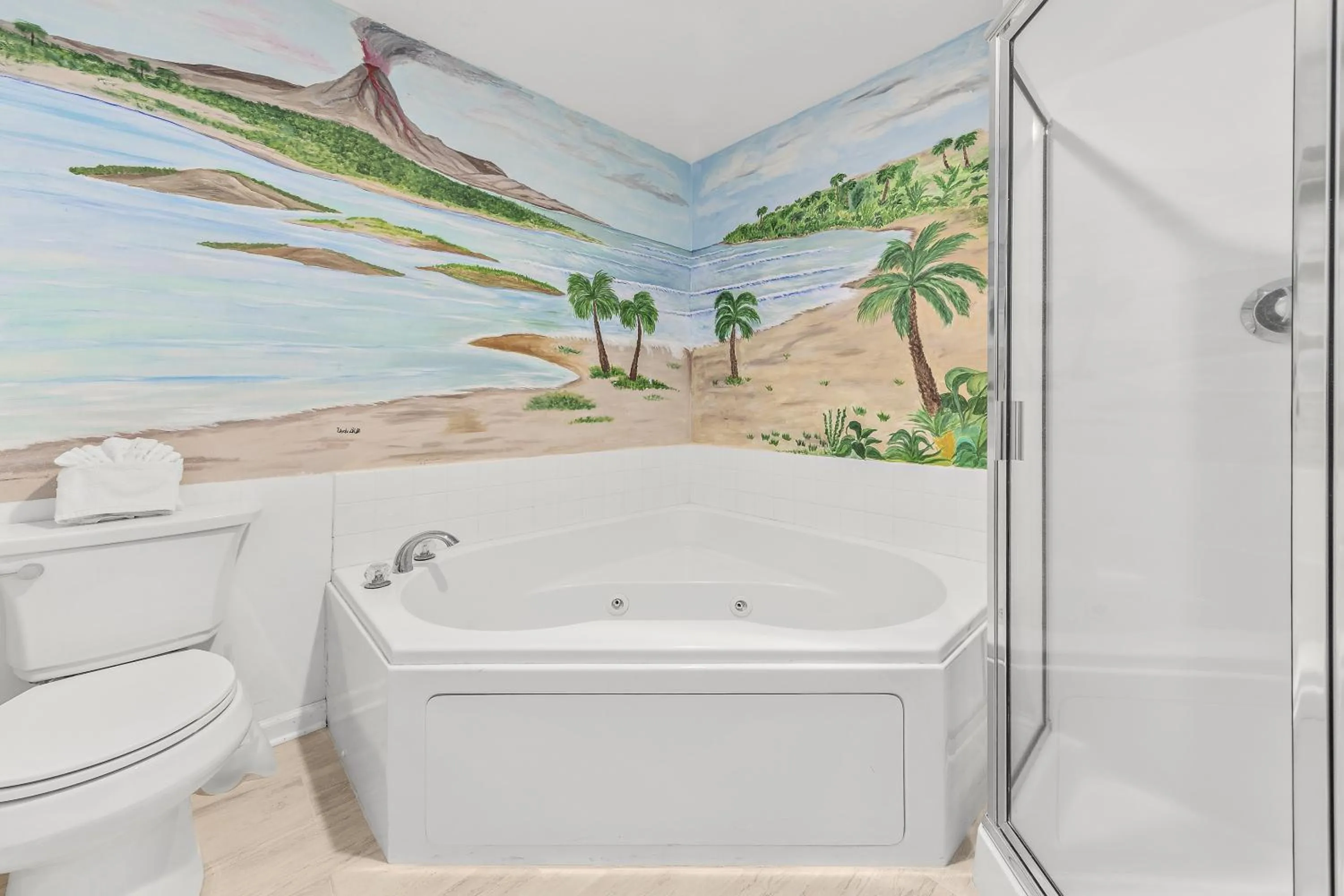 Shower in Lighthouse Condos Gulf Shores