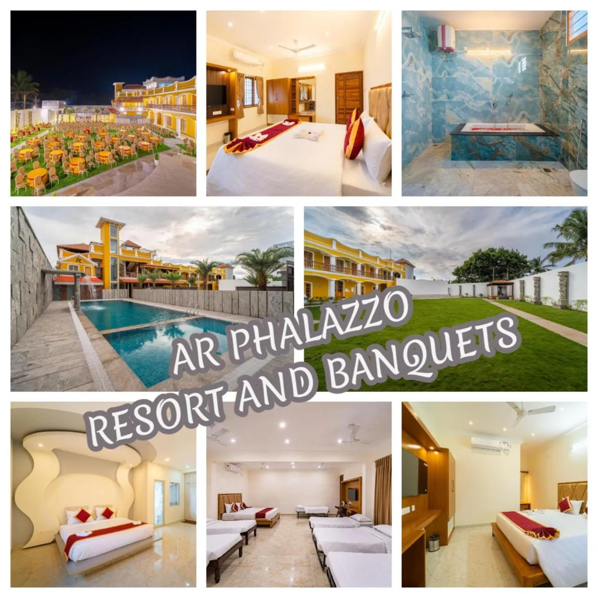 Property building in AR Phalazzo Resort and Banquets