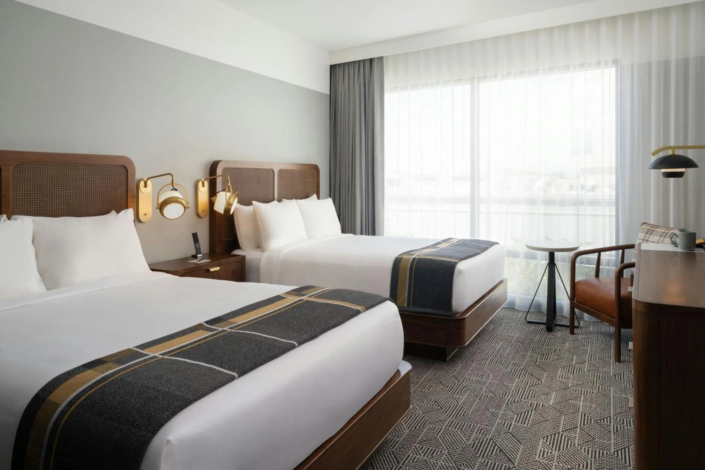 Photo of the whole room, Bed in Asher Adams, Autograph Collection