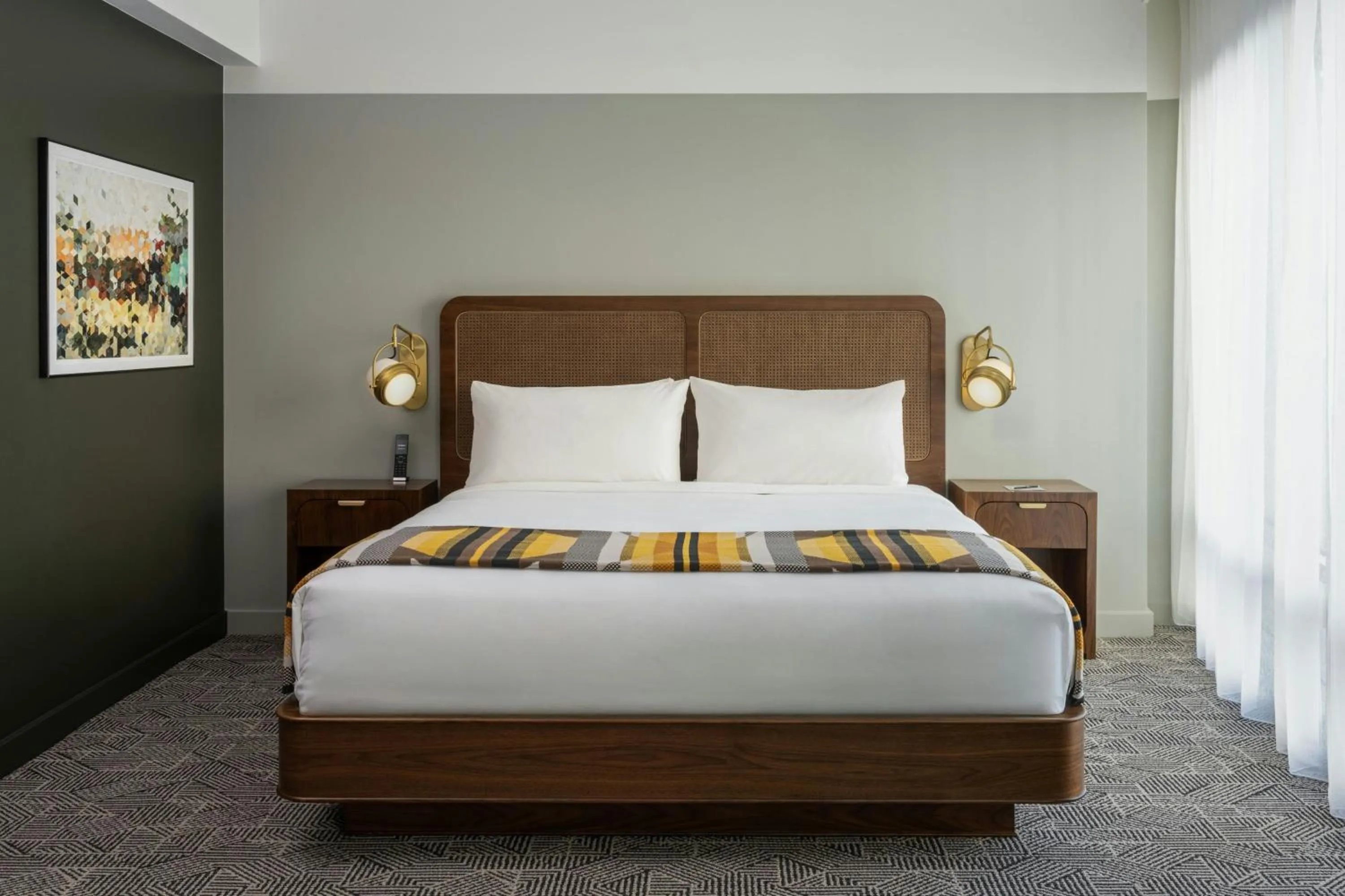 Photo of the whole room, Bed in Asher Adams, Autograph Collection