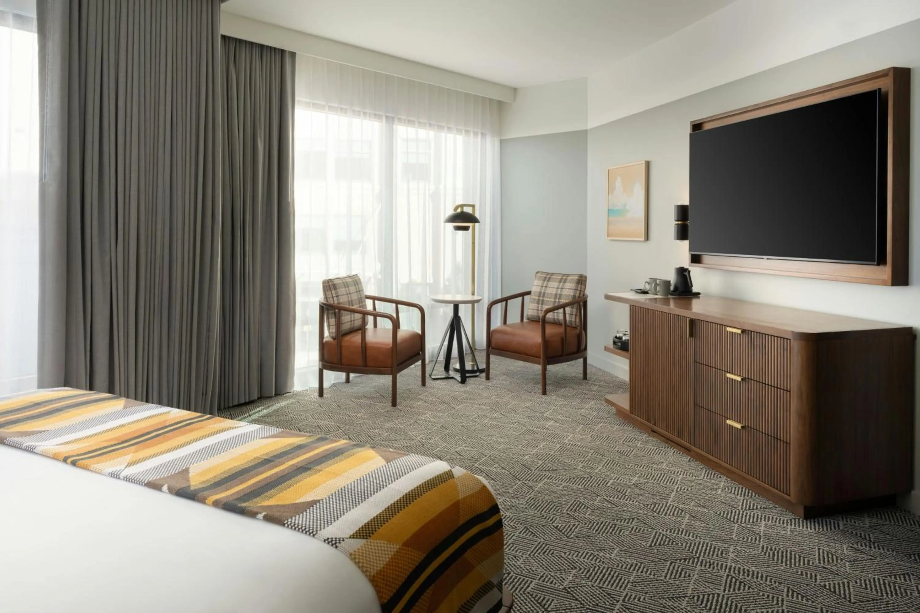 Photo of the whole room, Bed in Asher Adams, Autograph Collection