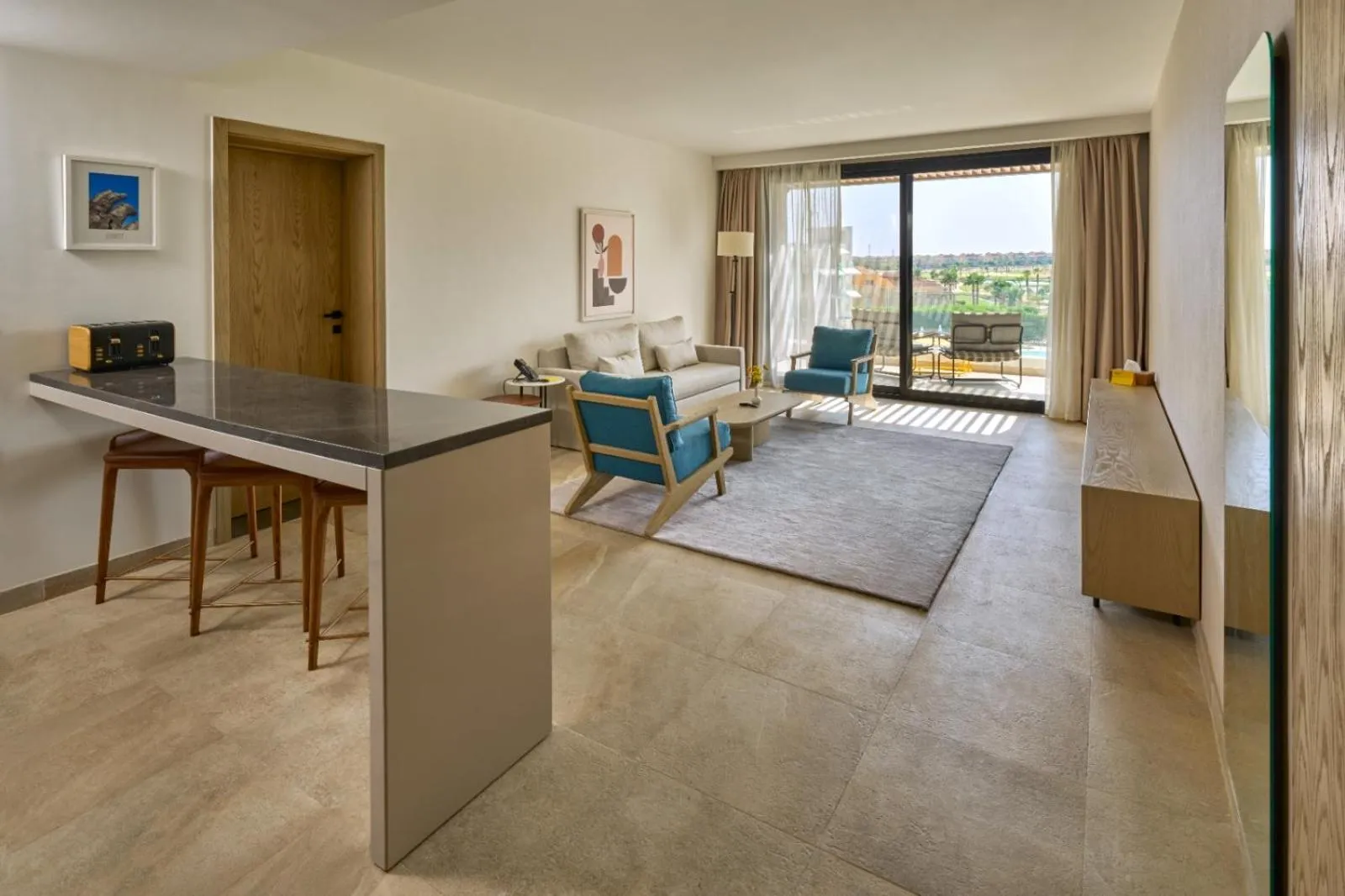 Living room in The G Einbay Golf Resort